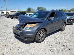 Ford Explorer salvage cars for sale: 2015 Ford Explorer XLT