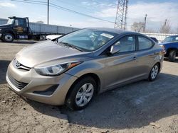 Salvage cars for sale from Copart Dyer, IN: 2016 Hyundai Elantra SE