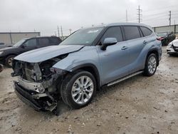 Toyota salvage cars for sale: 2021 Toyota Highlander Hybrid Limited