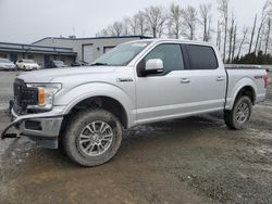 Salvage cars for sale at Arlington, WA auction: 2018 Ford F150 Supercrew