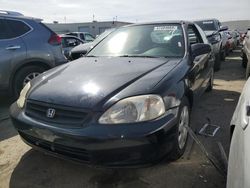 Salvage cars for sale from Copart Martinez, CA: 2000 Honda Civic DX