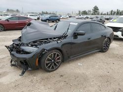 Salvage cars for sale at Houston, TX auction: 2023 BMW M440I Gran Coupe