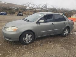 Salvage cars for sale from Copart Reno, NV: 2003 Toyota Corolla CE