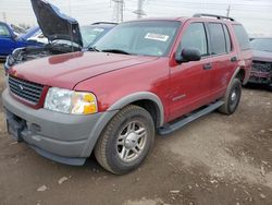 Salvage cars for sale from Copart Elgin, IL: 2002 Ford Explorer XLS