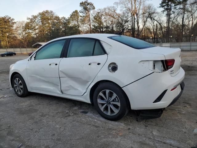 2022 KIA Rio LX