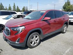 Salvage cars for sale from Copart Rancho Cucamonga, CA: 2018 GMC Terrain SLE