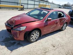 Honda Accord EX salvage cars for sale: 2007 Honda Accord EX