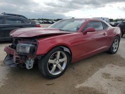 Salvage cars for sale at San Antonio, TX auction: 2013 Chevrolet Camaro LT