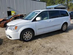 Salvage cars for sale at Seaford, DE auction: 2015 Chrysler Town & Country Touring