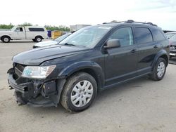 Salvage cars for sale from Copart Fresno, CA: 2016 Dodge Journey SE
