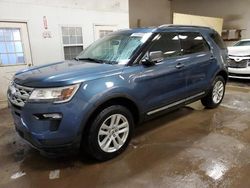 Salvage cars for sale from Copart Davison, MI: 2019 Ford Explorer XLT