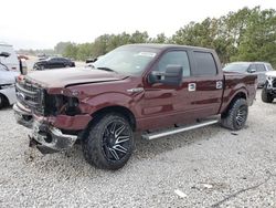 Salvage cars for sale from Copart Houston, TX: 2010 Ford F150 Supercrew