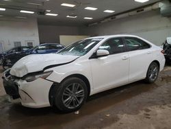 Salvage cars for sale from Copart Davison, MI: 2016 Toyota Camry LE