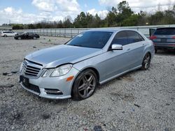 Mercedes-Benz E 350 4matic salvage cars for sale: 2013 Mercedes-Benz E 350 4matic