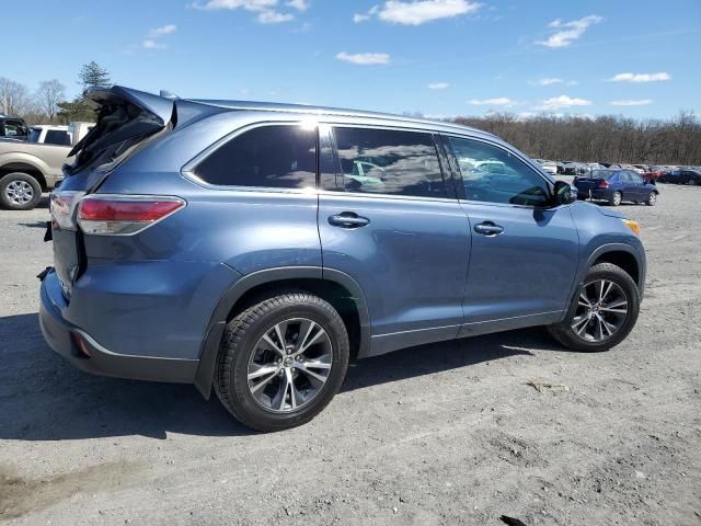 2016 Toyota Highlander XLE