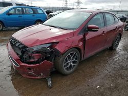 Salvage cars for sale at Elgin, IL auction: 2017 Ford Focus SEL
