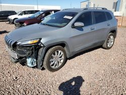 Salvage cars for sale from Copart Phoenix, AZ: 2014 Jeep Cherokee Limited