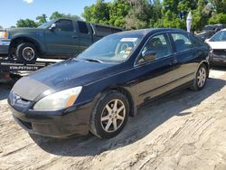 Salvage cars for sale from Copart Ocala, FL: 2004 Honda Accord EX