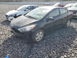 KIA salvage cars for sale: 2016 KIA Forte LX