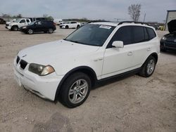 Salvage cars for sale from Copart Kansas City, KS: 2006 BMW X3 3.0I