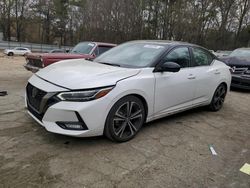 Salvage cars for sale at Austell, GA auction: 2021 Nissan Sentra SR