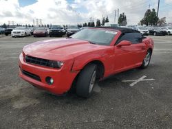 Chevrolet Camaro salvage cars for sale: 2012 Chevrolet Camaro LT