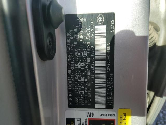 2011 Toyota Camry Base