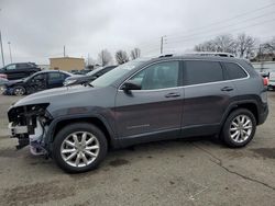 Jeep salvage cars for sale: 2016 Jeep Cherokee Limited