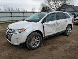 Salvage cars for sale at Davison, MI auction: 2014 Ford Edge Limited