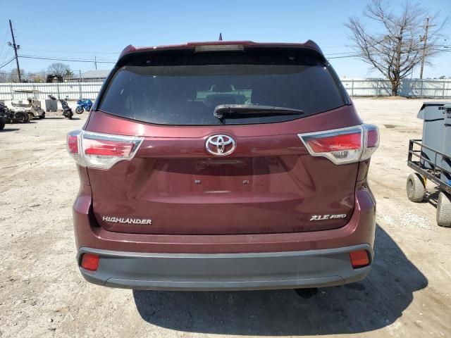 2016 Toyota Highlander XLE