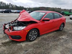 Honda salvage cars for sale: 2017 Honda Civic EX