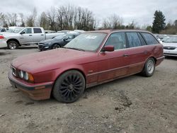 Salvage cars for sale at Portland, OR auction: 1995 BMW 525 IT Automatic