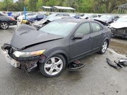 Salvage cars for sale at Savannah, GA auction: 2009 Acura TSX