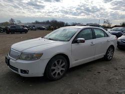 Salvage cars for sale from Copart Hillsborough, NJ: 2008 Lincoln MKZ