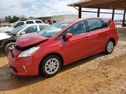 Salvage cars for sale from Copart Tanner, AL: 2013 Toyota Prius V