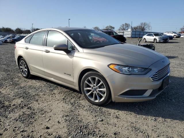 2017 Ford Fusion SE Hybrid