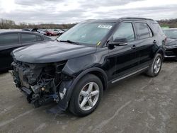 Ford Explorer salvage cars for sale: 2018 Ford Explorer XLT