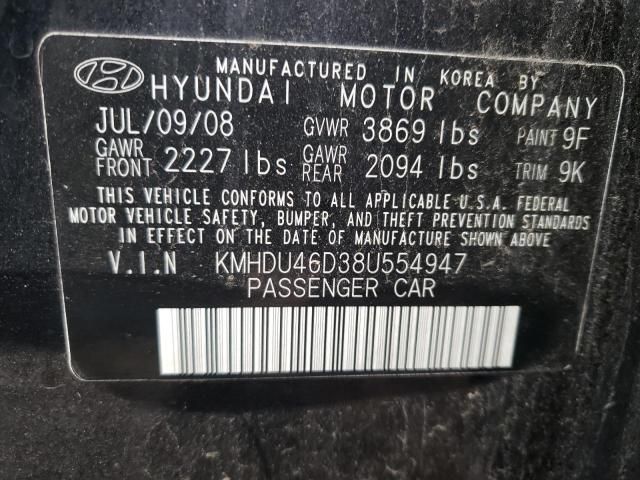 2008 Hyundai Elantra GLS