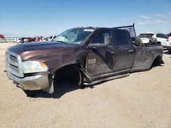 Salvage cars for sale at Amarillo, TX auction: 2015 Dodge RAM 3500 ST