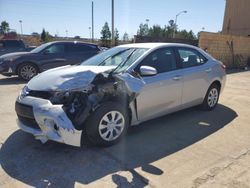 Toyota salvage cars for sale: 2014 Toyota Corolla L