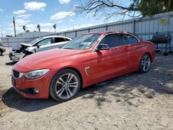Salvage cars for sale from Copart Mercedes, TX: 2015 BMW 428 I