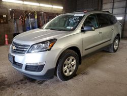 Salvage cars for sale from Copart Angola, NY: 2015 Chevrolet Traverse LS