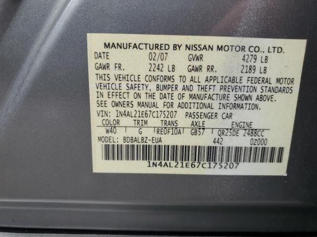 2007 Nissan Altima 2.5