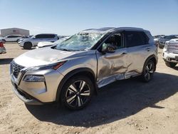 Salvage cars for sale from Copart Amarillo, TX: 2021 Nissan Rogue SL
