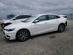Salvage cars for sale at Antelope, CA auction: 2018 Chevrolet Malibu LT