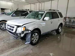 Salvage cars for sale at Madisonville, TN auction: 2011 Ford Escape Limited
