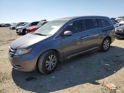 Salvage cars for sale at Earlington, KY auction: 2016 Honda Odyssey EXL