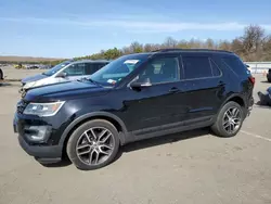 Salvage cars for sale from Copart Brookhaven, NY: 2016 Ford Explorer Sport