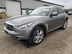 Salvage cars for sale from Copart Leroy, NY: 2013 Infiniti FX37