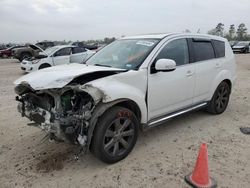 Salvage cars for sale from Copart Houston, TX: 2010 Mitsubishi Outlander GT